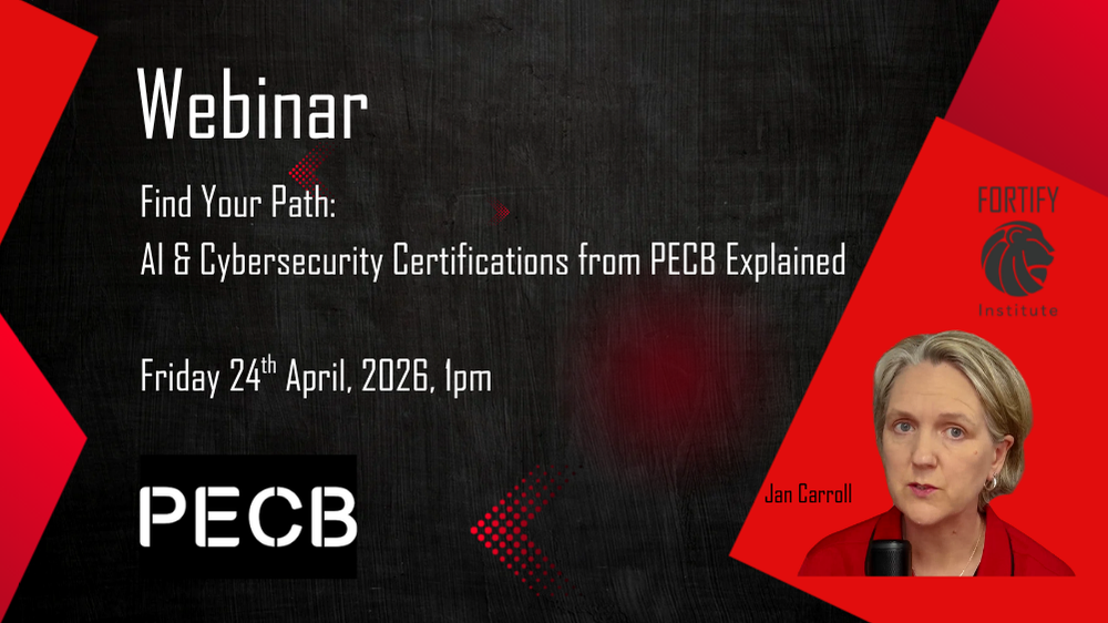 Fortify Institute PECB Webinar